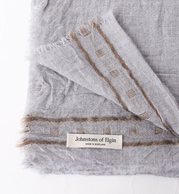 NOLLEY'S goodman「【Johnstons of Elgin/ジョンストンズ・オブ・エルガン】WB002860 Cyrus Scarf 70」|ストール|