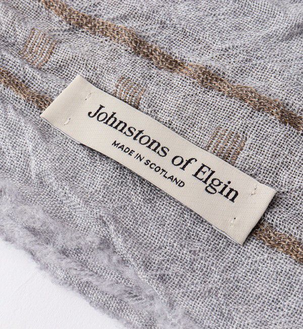 NOLLEY'S goodman「【Johnstons of Elgin/ジョンストンズ・オブ・エルガン】WB002860 Cyrus Scarf 70」|ストール|