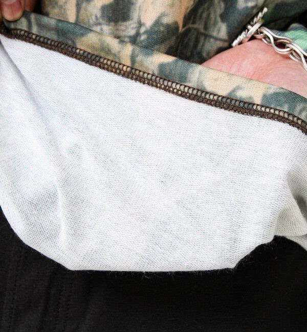 GLOSTER「【無地/リアルツリーカモ】ミニ裏毛 裾ドロストスウェット」|スウェット・ジャージ|