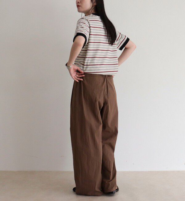 fredy emue「【GEVACO/ゲバコ】別注リンガー半袖Tシャツ」|Tシャツ・カットソー|