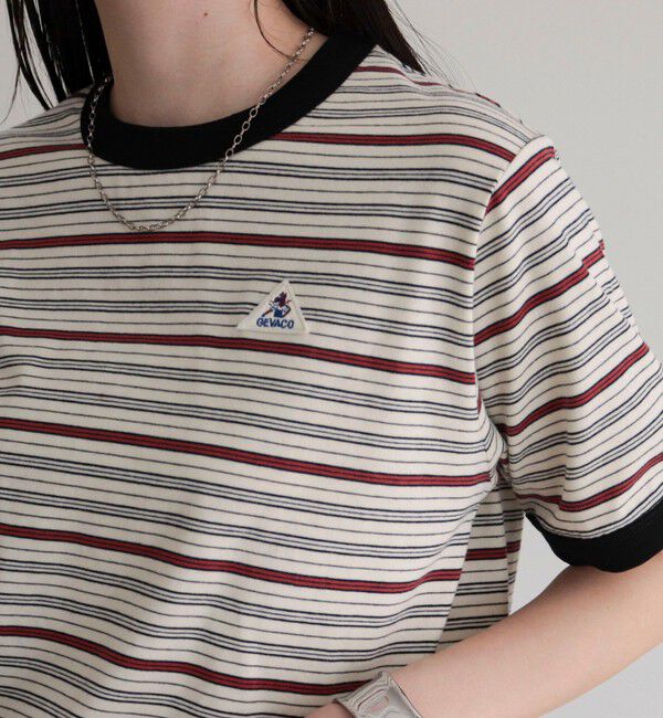 fredy emue「【GEVACO/ゲバコ】別注リンガー半袖Tシャツ」|Tシャツ・カットソー|