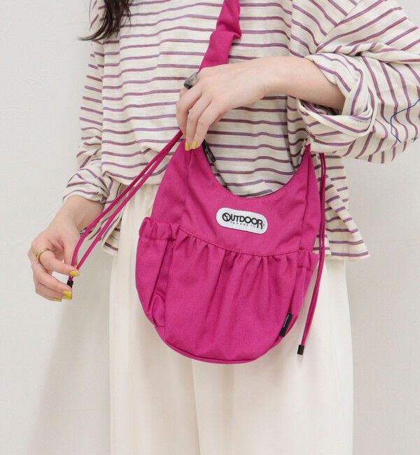 fredy emue「【OUTDOOR PRODUCTS】 エッグフォルムギャザーハンドルバッグ」|ショルダー・メッセンジャー|