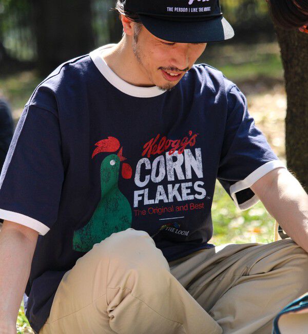 GLOSTER「【FTL &times; KELLOGGS】RINGER T-SHIRT」|Tシャツ・カットソー|