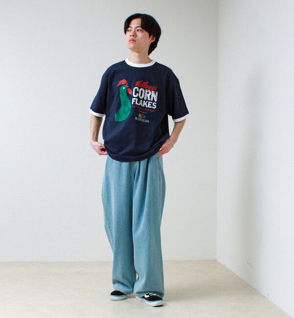 GLOSTER「【FTL &times; KELLOGGS】RINGER T-SHIRT」|Tシャツ・カットソー|
