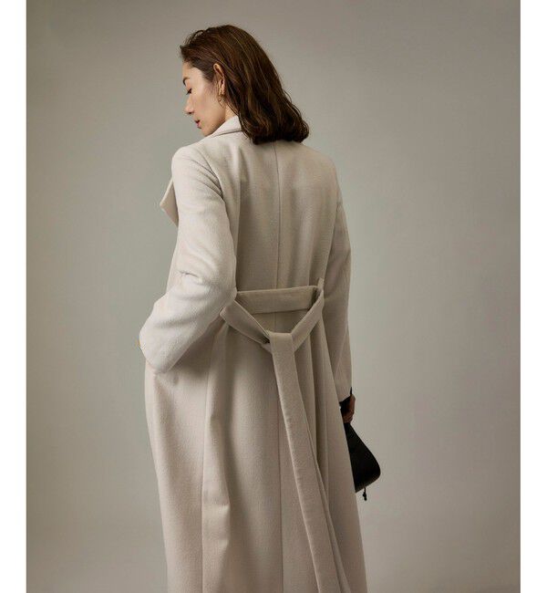 ROPE「プレミアムカシミヤ ロングコート【Sサイズフェア対象】」|ステンカラーコート|