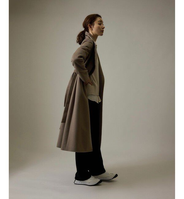 ROPE「プレミアムカシミヤ ロングコート【Sサイズフェア対象】」|ステンカラーコート|