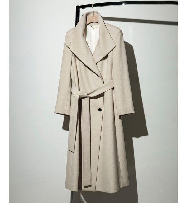 ROPE「プレミアムカシミヤ ロングコート【Sサイズフェア対象】」|ステンカラーコート|