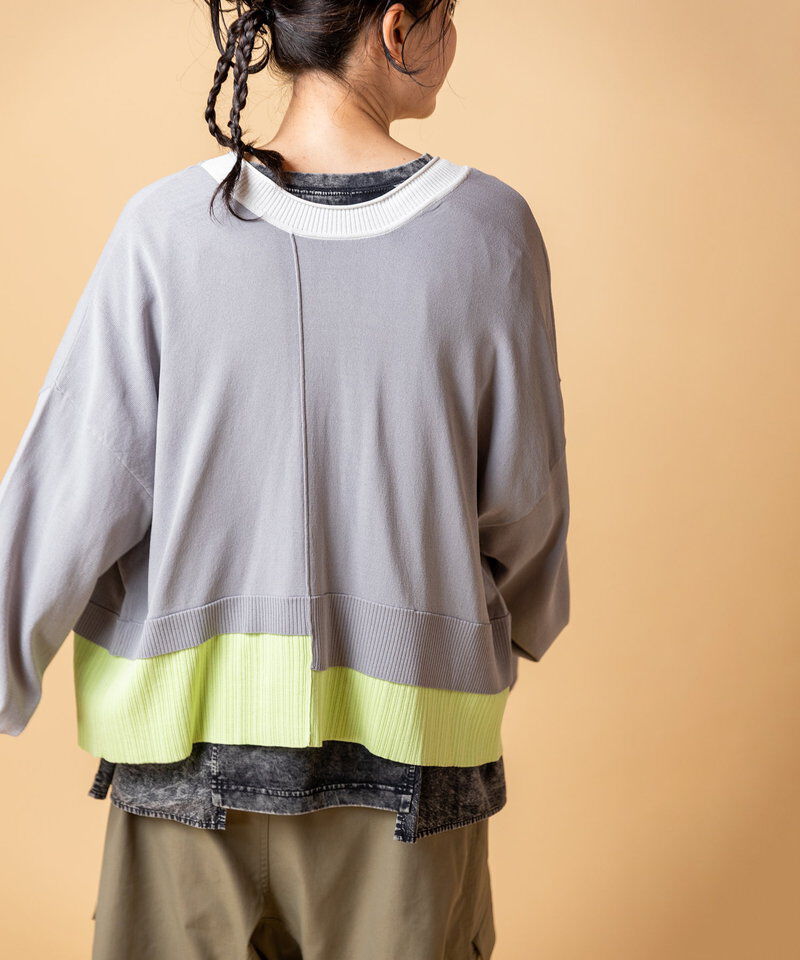  「2WAY切替ニットカーディガン」|カーディガン|