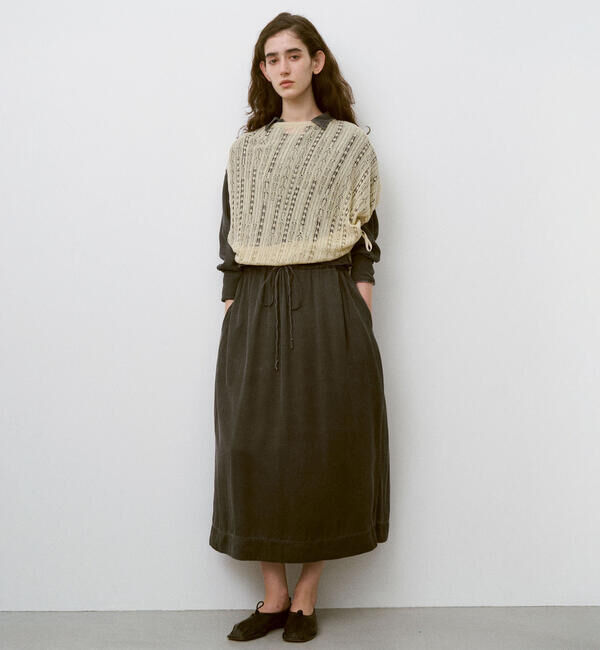 UNFIL「UNFIL | 2WAY ケーブルニットトップス WOMEN」|ニット・セーター|