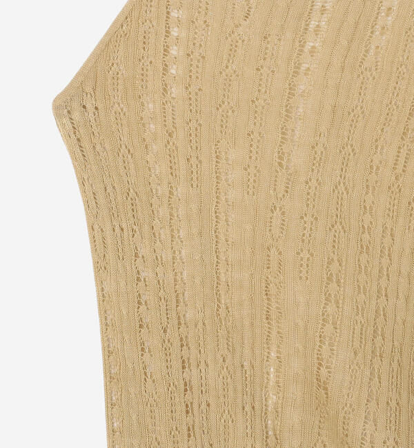 UNFIL「UNFIL | 2WAY ケーブルニットトップス WOMEN」|ニット・セーター|