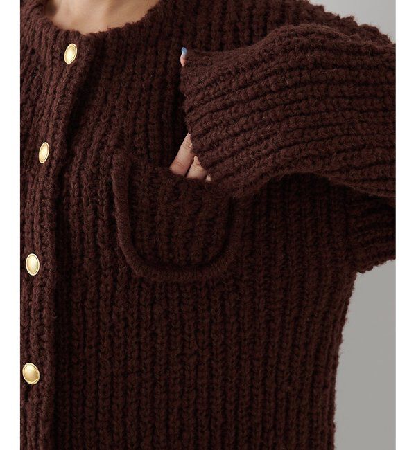 THE PAUSE「【THE PAUSE】ニットボタンジャケット」|その他|