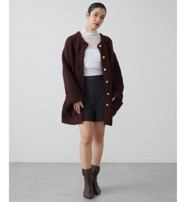 THE PAUSE「【THE PAUSE】ニットボタンジャケット」|その他|