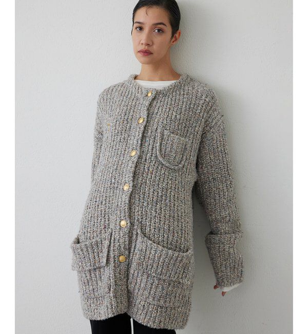 THE PAUSE「【THE PAUSE】ニットボタンジャケット」|その他|