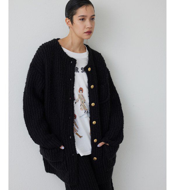 THE PAUSE「【THE PAUSE】ニットボタンジャケット」|その他|