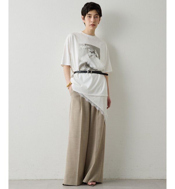 THE PAUSE「【THE PAUSE】CATフォトTシャツ」|Tシャツ・カットソー|