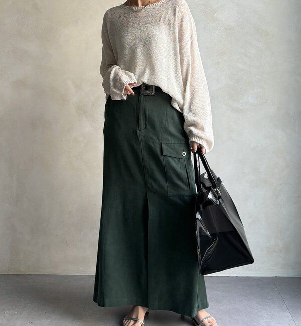  「ペーパーヤーンプルオーバー」|ニット・セーター|