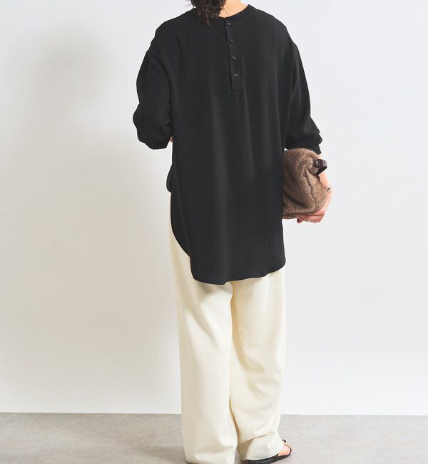  「【さらっと着やすい！/冷房・日焼け対策◎】ジョーゼットポケットブラウス」|シャツ・ブラウス|