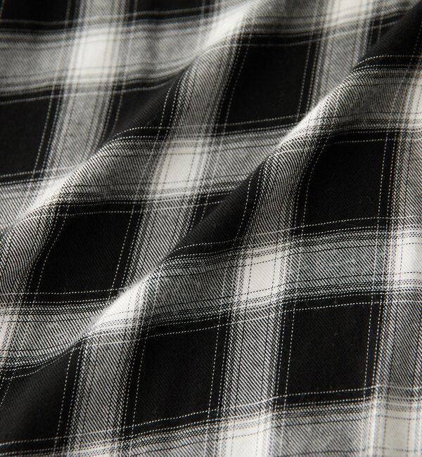  「ウォッシュドチェックワイドシャツ」|シャツ・ブラウス|