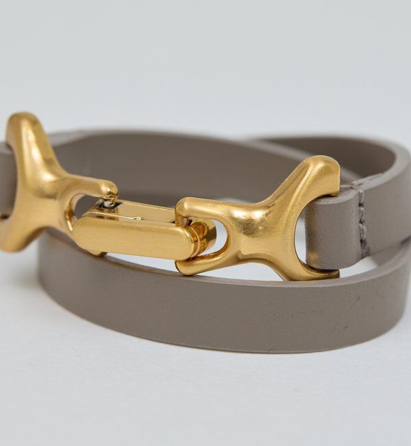  「ビットレザーブレスレット」|リング|