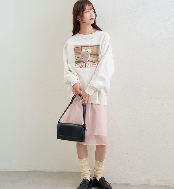  「シアーミドルスカート」|スカート|