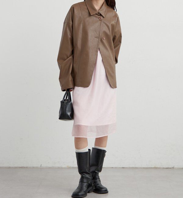  「シアーミドルスカート」|スカート|