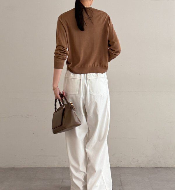  「シルクニットカーデ」|ニット・セーター|