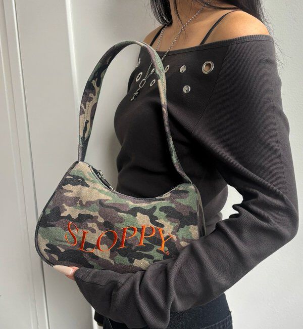  「SLOPPY ロゴショルダーバッグ」|ショルダー・メッセンジャー|グリーンその他1