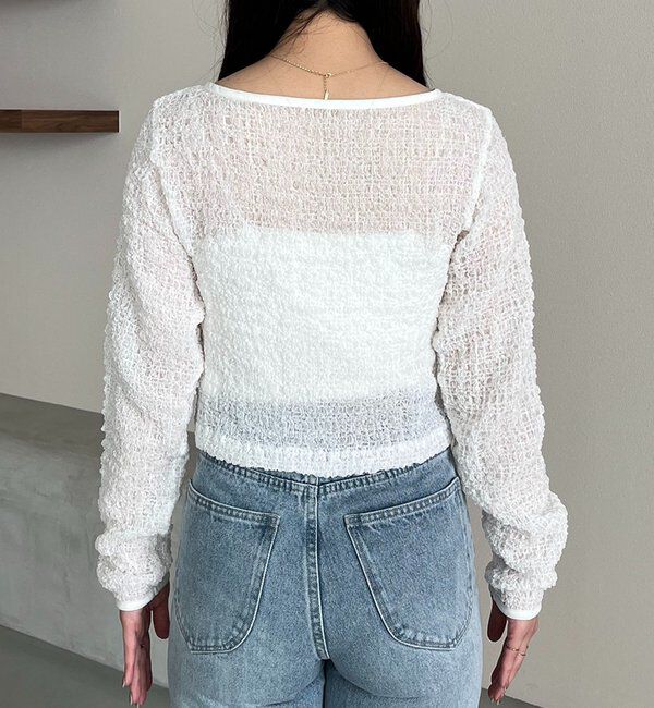  「【mana企画】シャーリングホックブラウス」|シャツ・ブラウス|