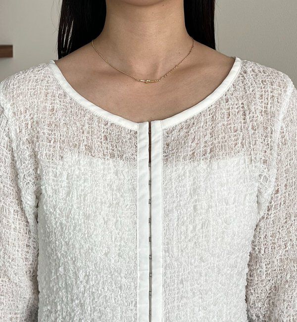  「【mana企画】シャーリングホックブラウス」|シャツ・ブラウス|