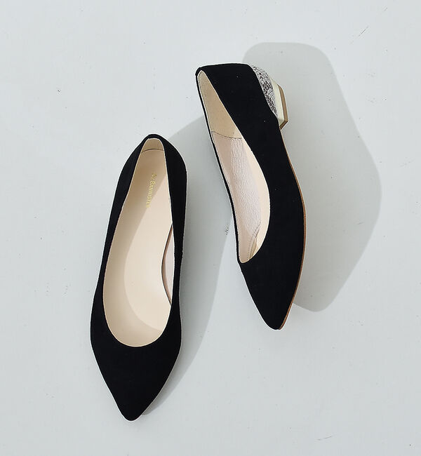 AU BANNISTER「【累計10万足突破！】ボロネーゼカッターパンプス」|パンプス|ブラック