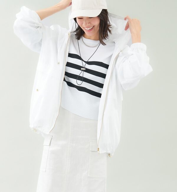 abahouse mavie「撥水ギャザーマウンテンパーカー」|その他|