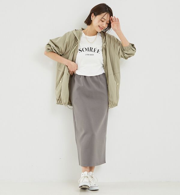 abahouse mavie「撥水ギャザーマウンテンパーカー」|その他|