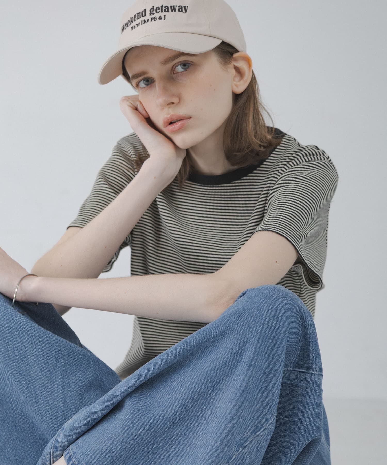 Sonny Label 「ジャガードアソートコンパクトTシャツ」|Tシャツ・カットソー|