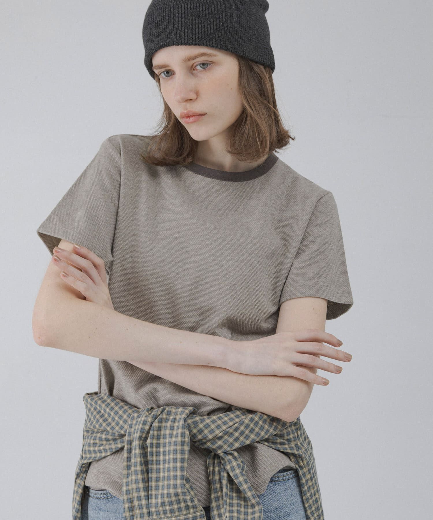 Sonny Label 「ジャガードアソートコンパクトTシャツ」|Tシャツ・カットソー|