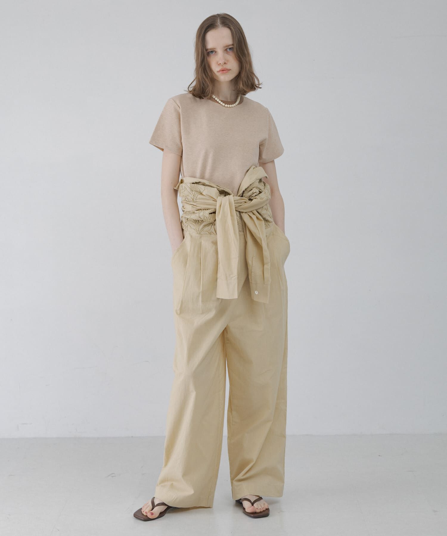 Sonny Label 「ジャガードアソートコンパクトTシャツ」|Tシャツ・カットソー|