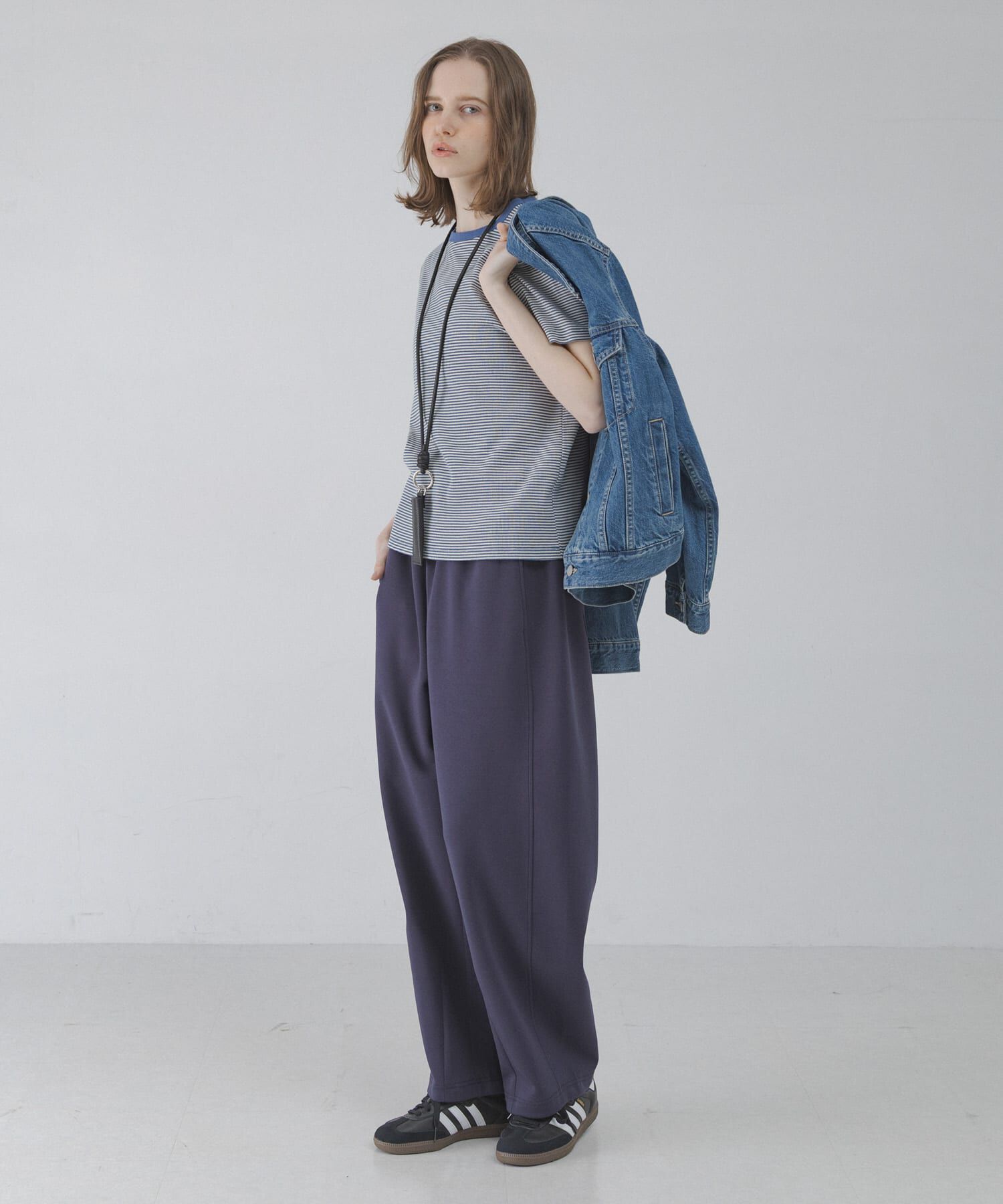 Sonny Label 「ジャガードアソートコンパクトTシャツ」|Tシャツ・カットソー|