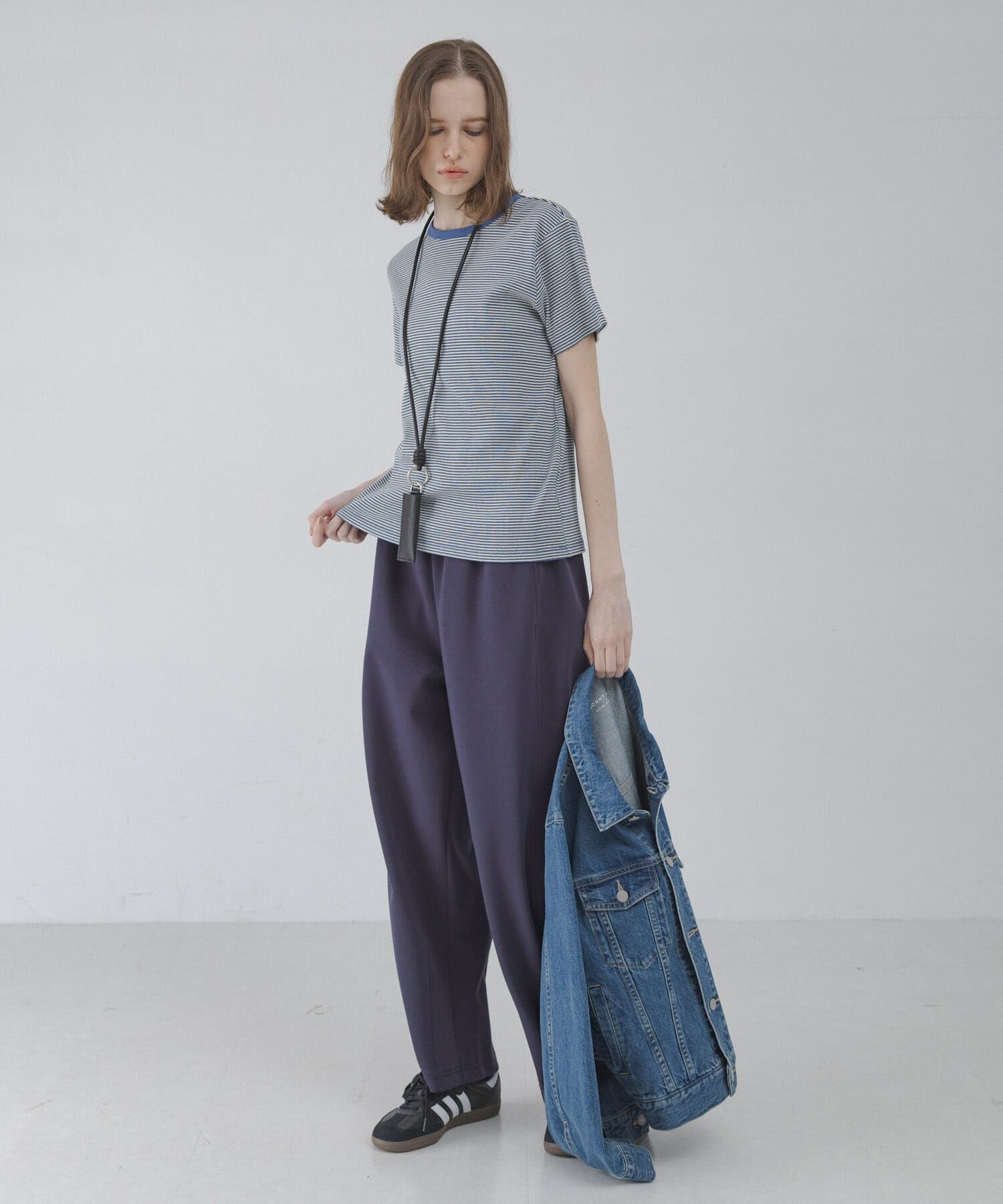 Sonny Label 「ジャガードアソートコンパクトTシャツ」|Tシャツ・カットソー|