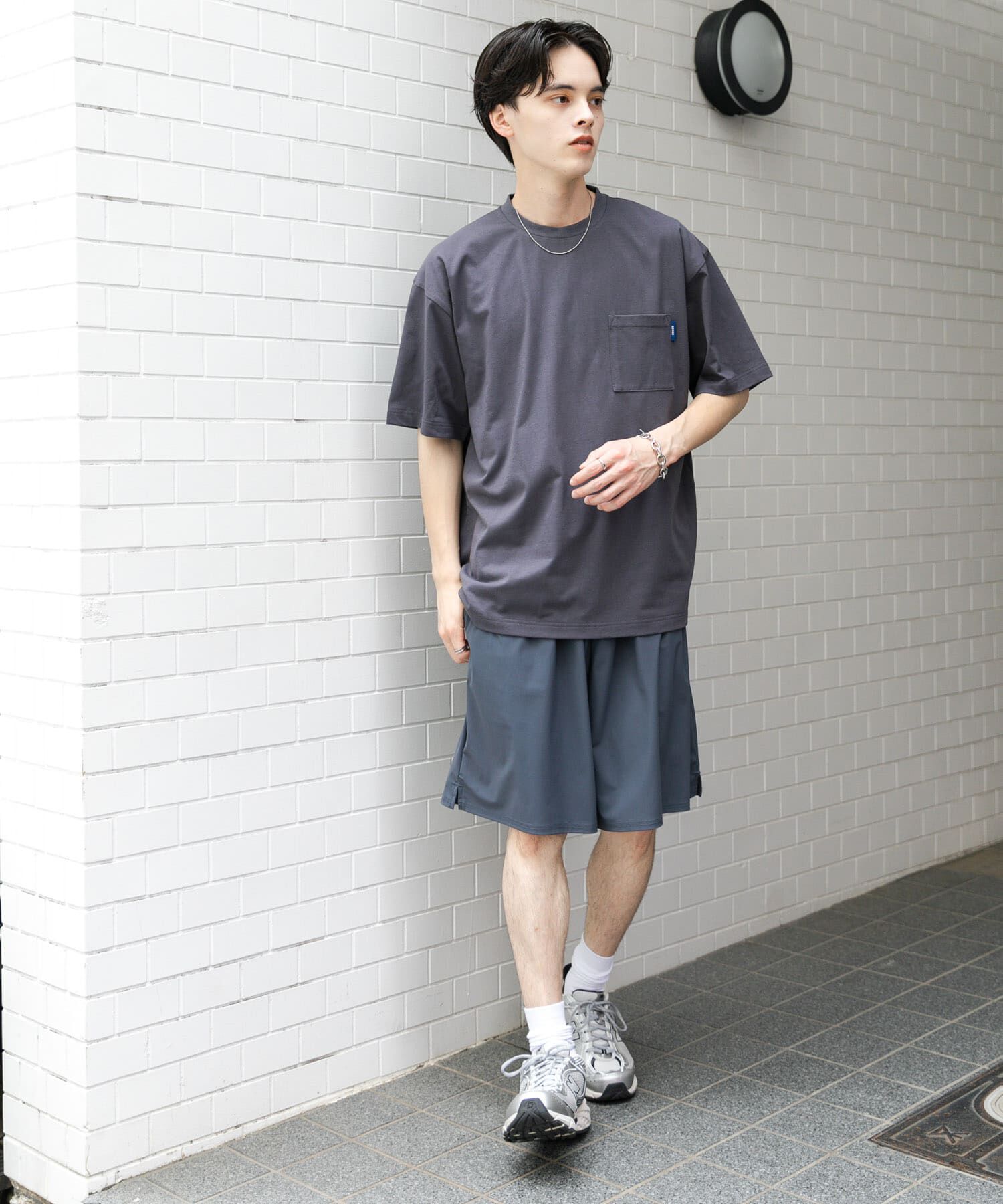 SENSE OF PLACE by URBAN RESEARCH「『UR TECH ひやサラクール』リラックスポケTシャツ」|Tシャツ・カットソー|