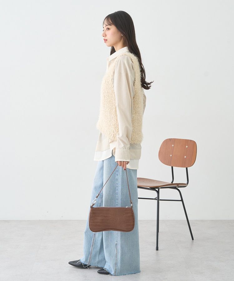 earth music&ecology「レイヤードストライプシャツ」|シャツ・ブラウス|