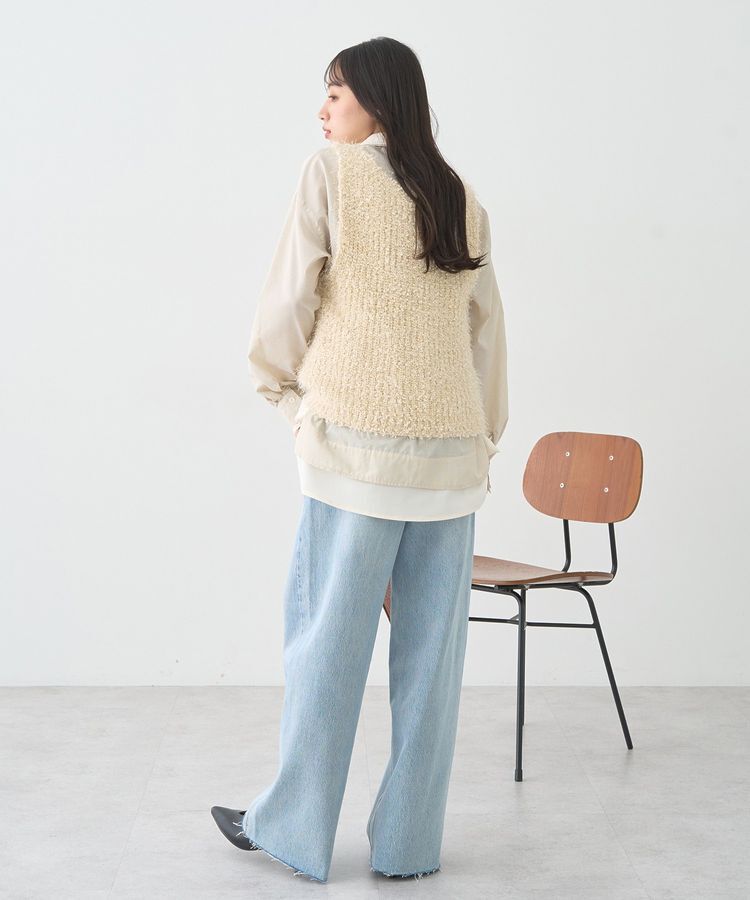 earth music&ecology「レイヤードストライプシャツ」|シャツ・ブラウス|