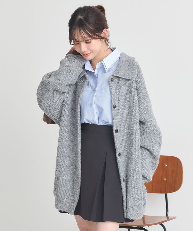 earth music&ecology「レイヤードストライプシャツ」|シャツ・ブラウス|