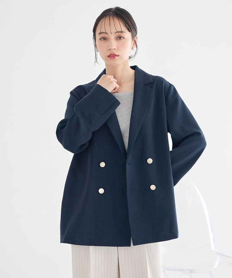 earth music&ecology「アソート金ボタンジャケット」|テーラードジャケット|