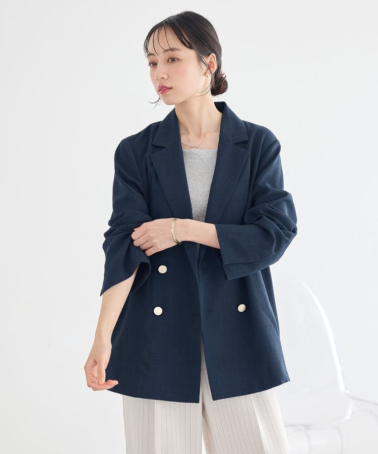 earth music&ecology「アソート金ボタンジャケット」|テーラードジャケット|