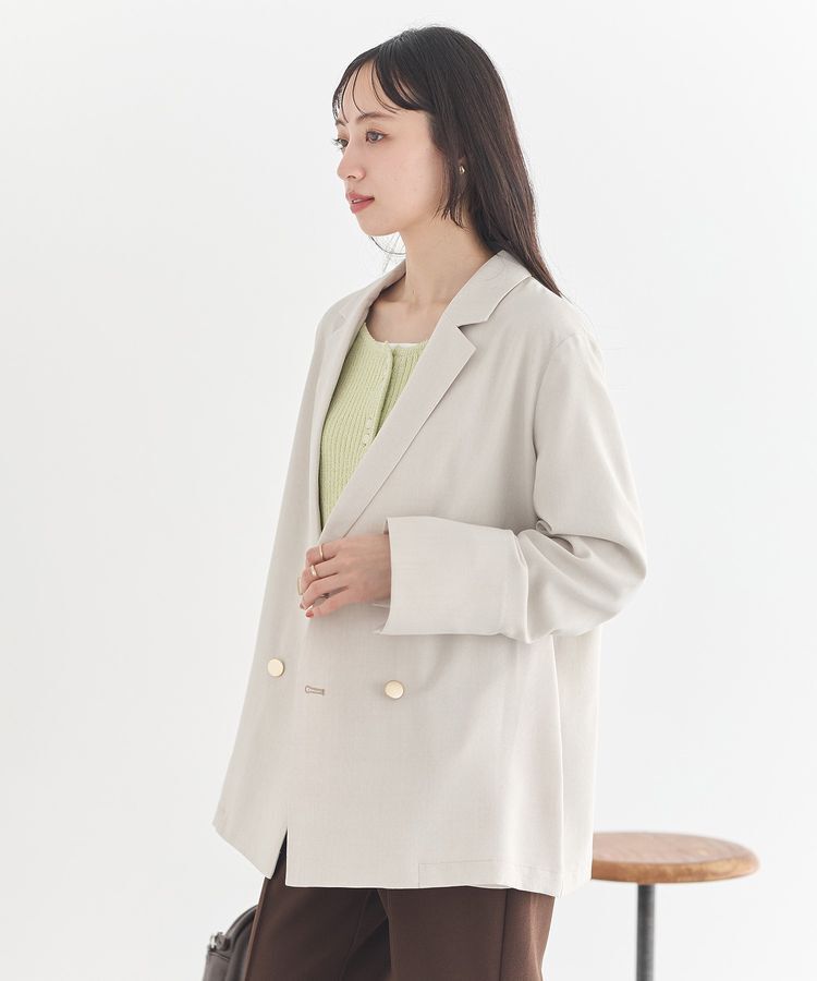 earth music&ecology「アソート金ボタンジャケット」|テーラードジャケット|