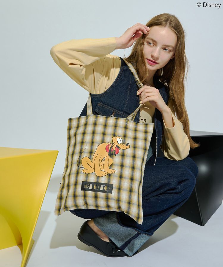 AMERICAN HOLIC「【Mickey&Friends】10ColトートBAG」|トートバッグ|Yellow