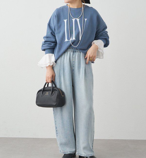  「ビッグロゴ裏毛スウェット」|プルオーバー|