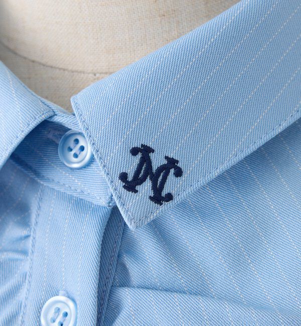  「ロゴ刺繍レイヤードトップス」|プルオーバー|