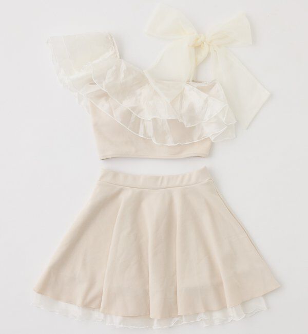  「swimwear/肩リボンワンショル(3点セット)」|その他|