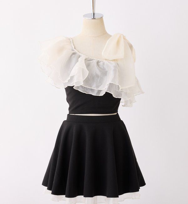  「swimwear/肩リボンワンショル(3点セット)」|その他|