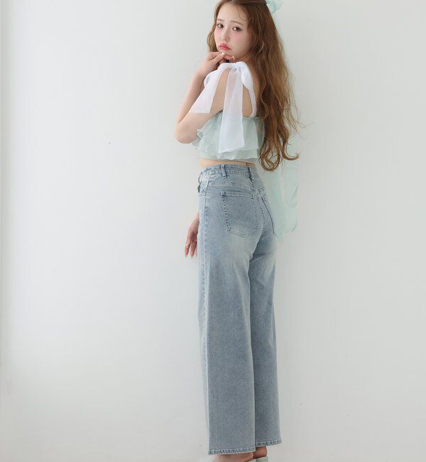  「swimwear/肩リボンワンショル(3点セット)」|その他|